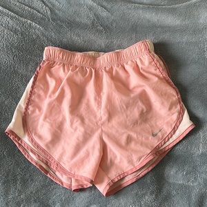 brand new nike running short in pink